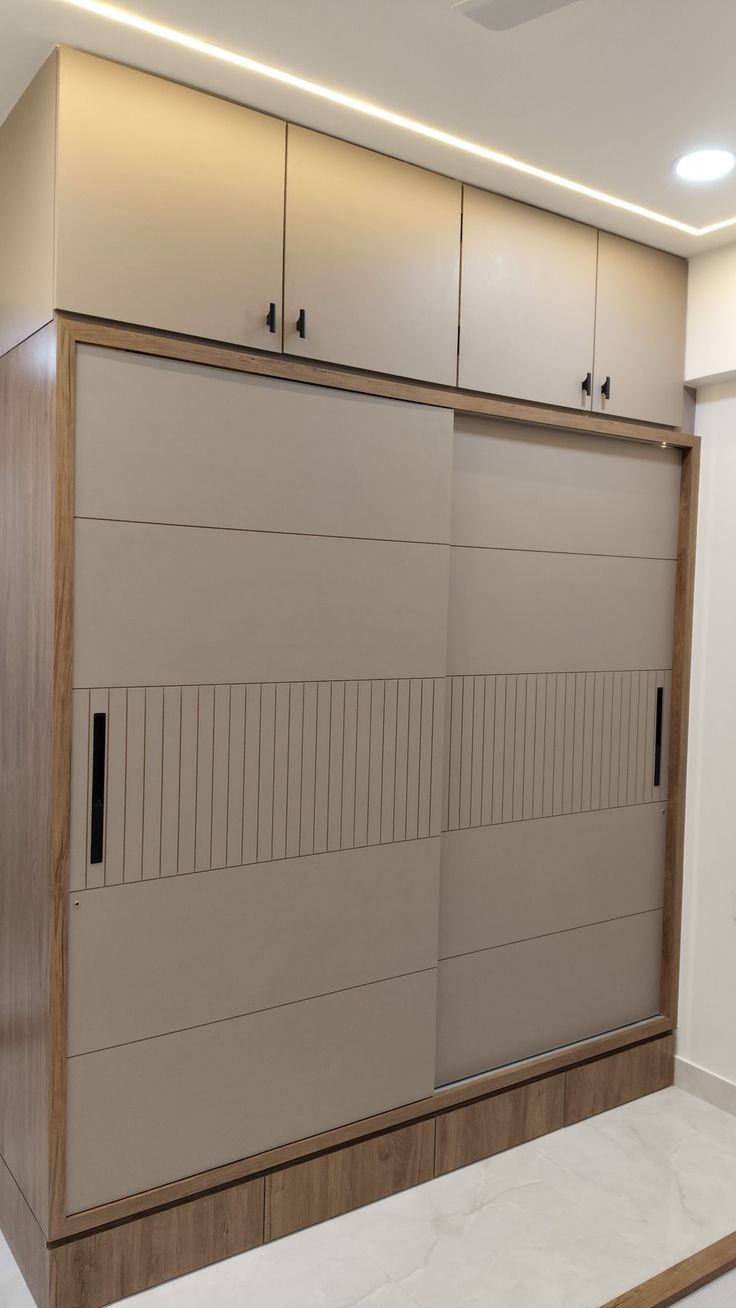 Fluted Panel Wardrobe