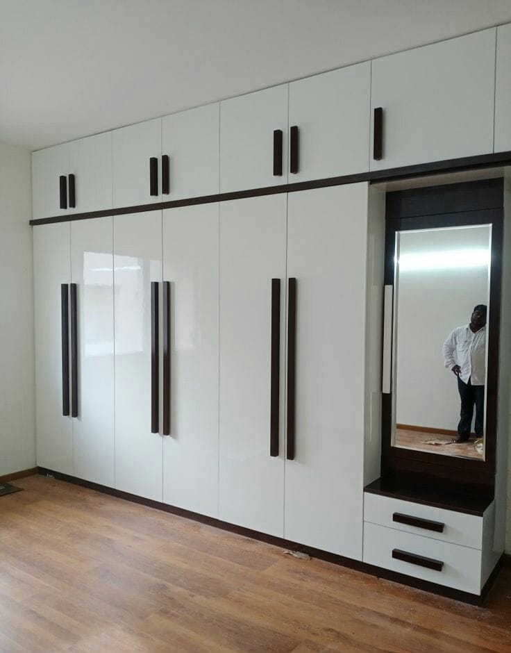 Natural Wood Cupboard Storage