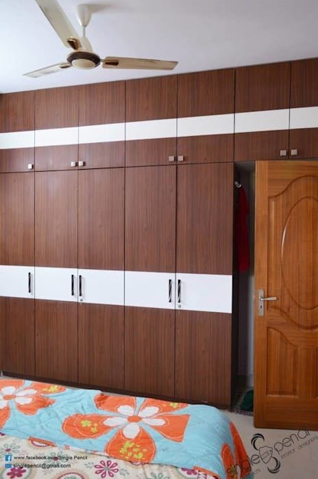 Geometric Sliding Wardrobe