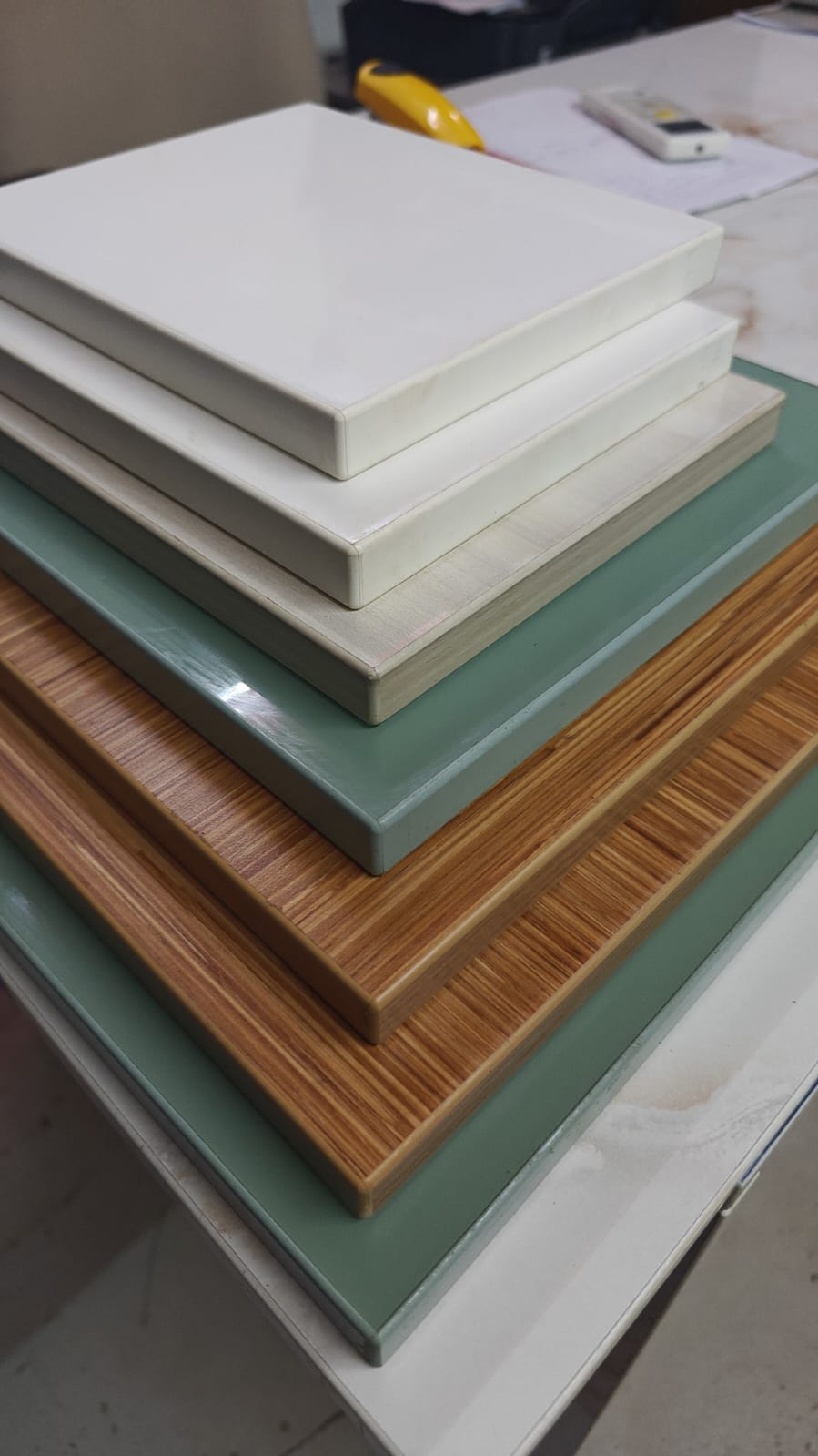 Laminated Panel Finish Samples
