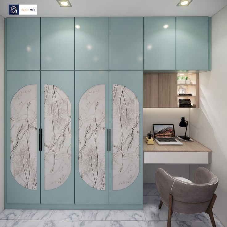 Mint Study Cupboard